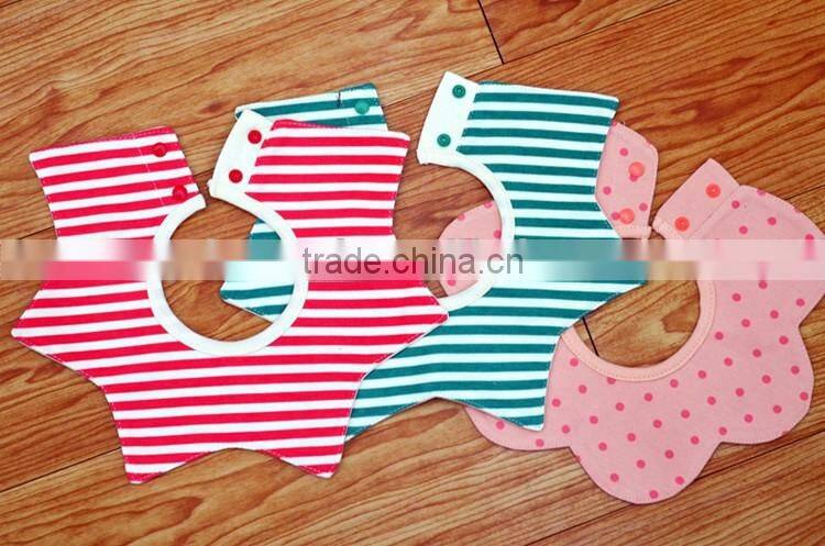 Star series rotatable baby boys & girls bib