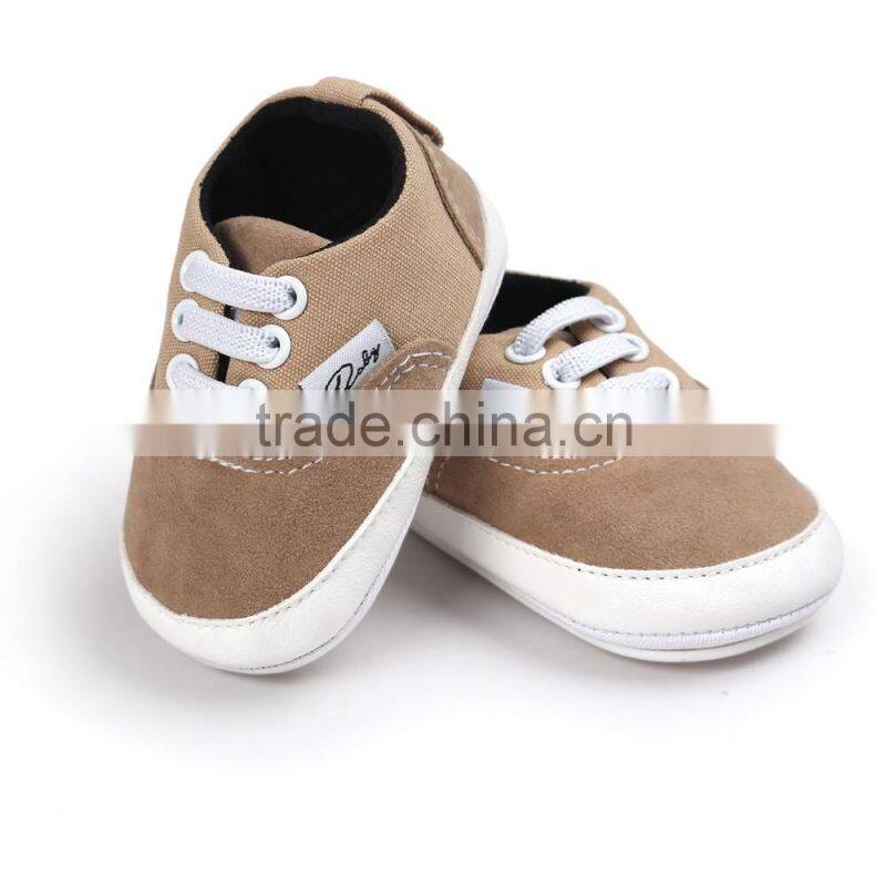 2017 baby shoes, colorful baby boy canvas shoes