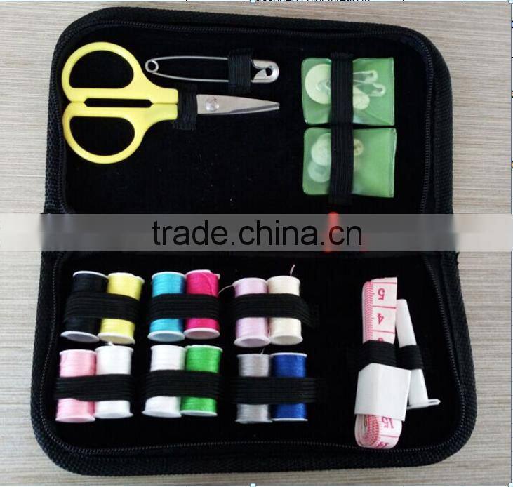 sewing kit in storage box