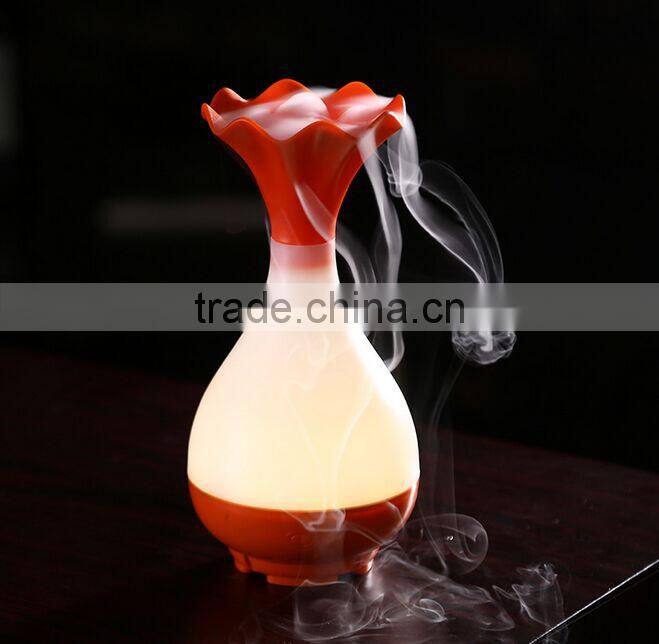 New Arrival Mini Jadenet Bottle Ultrasonic Usb Desktop Air Aromatherapy Cool Mist Humidifier With Magic Bottle LED Night Light