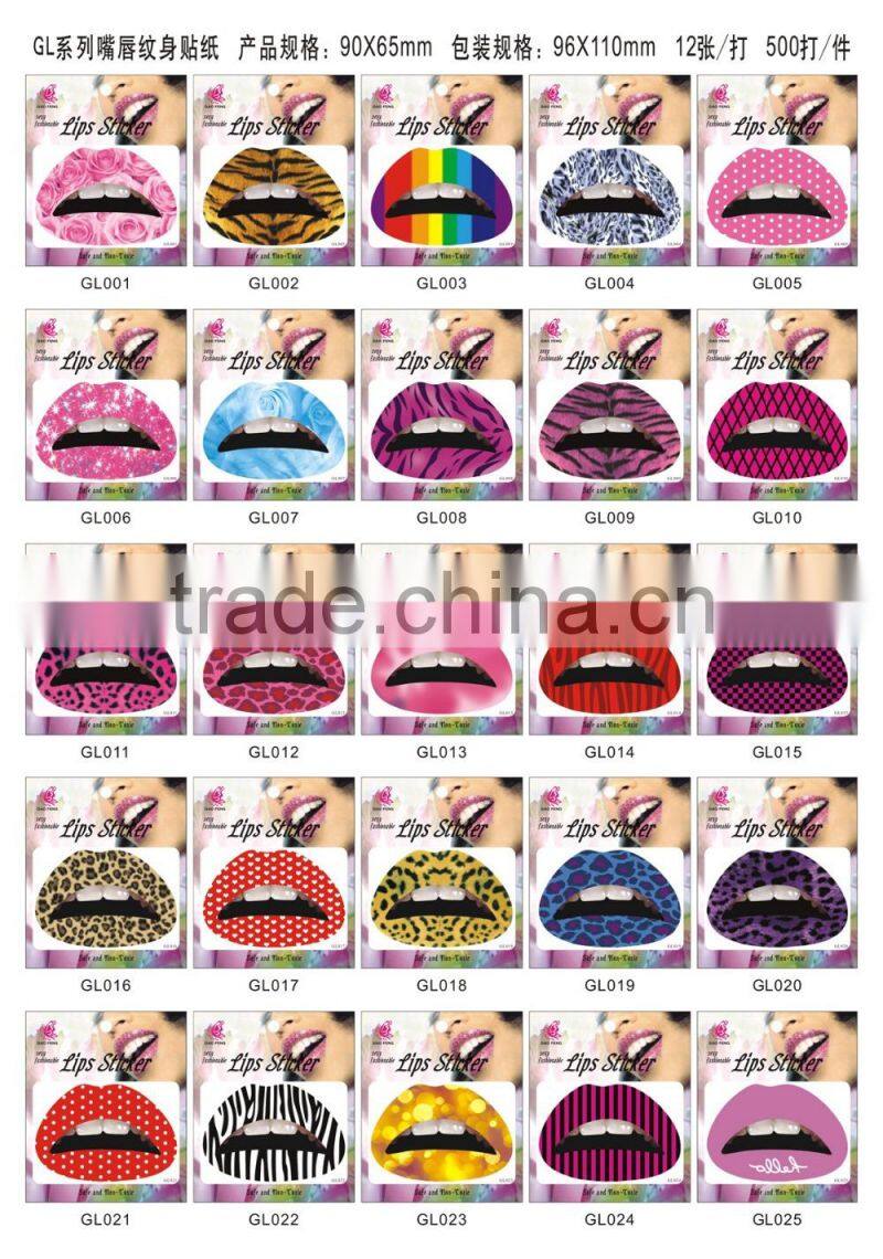 Makeup smokey eyeshadow tattoo sticker eyeliner tattoo