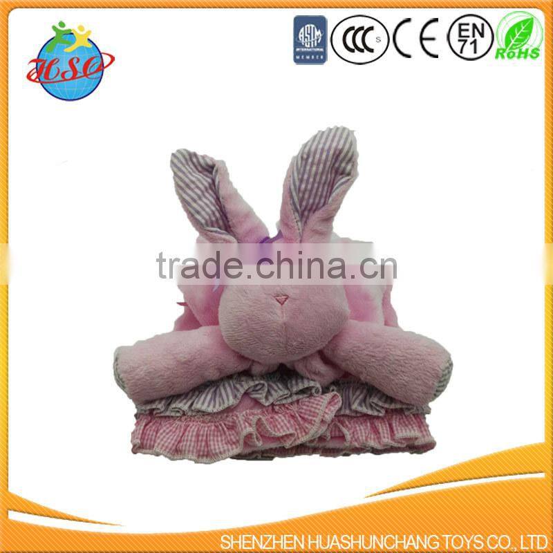 Bear Shaped Muslin Baby Comforter, Soft Toys for Toddlers, Baby Comforter Toy