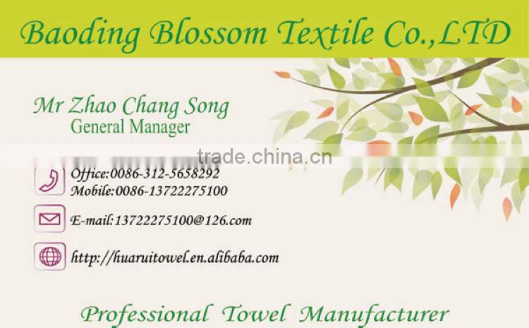 new arrival hot sales cartoon printed stich side 100% polyester hand towle