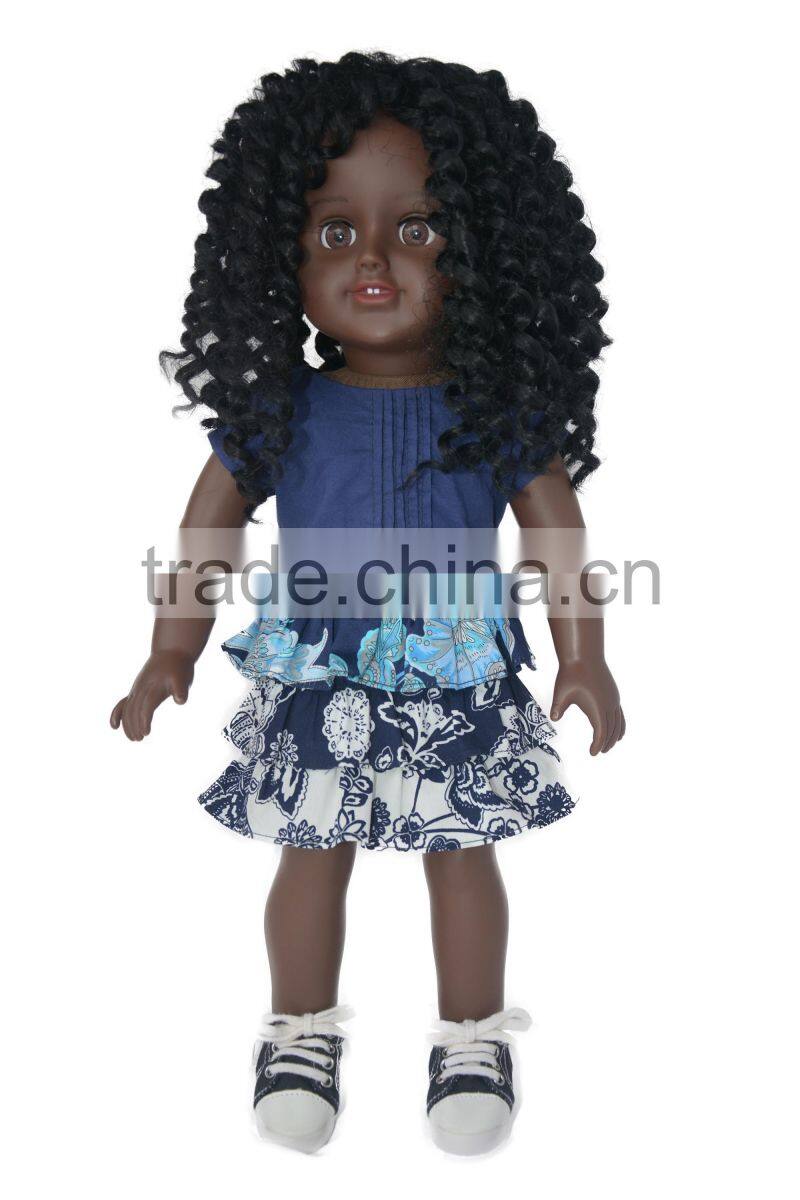 18 inch newborn baby doll with black skin wholesale