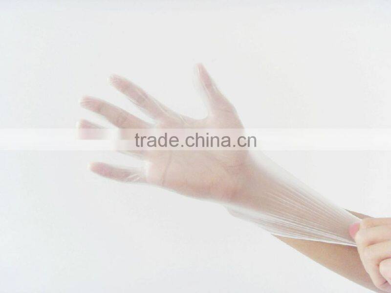 Disposable non-allergic powdered free vinyl medical gloves