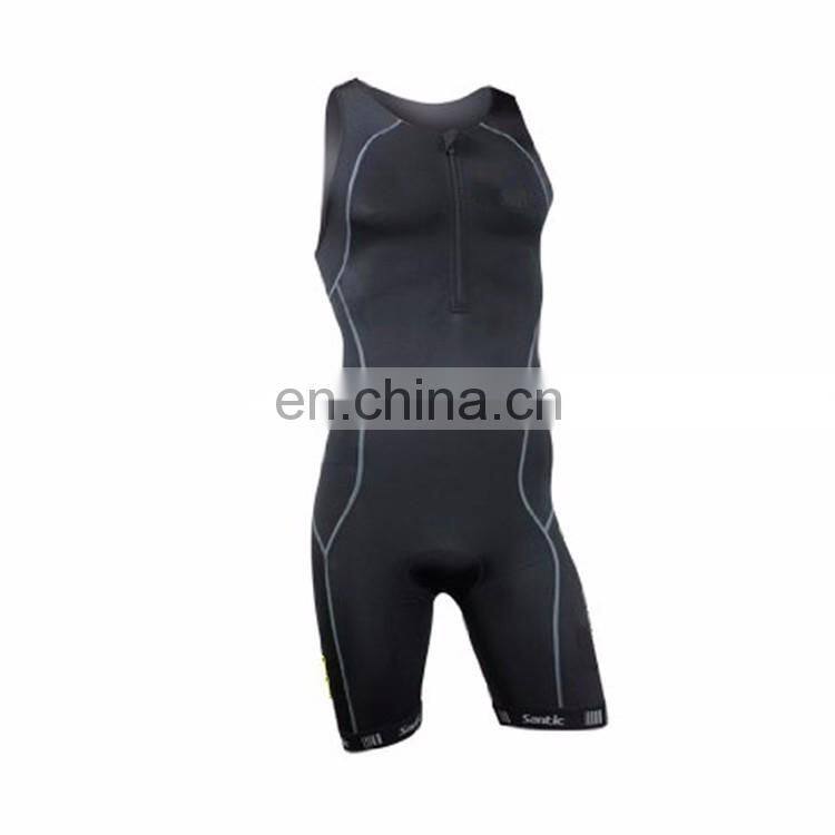 Highly breathable and high quality short sleeve triathlon wear for bike