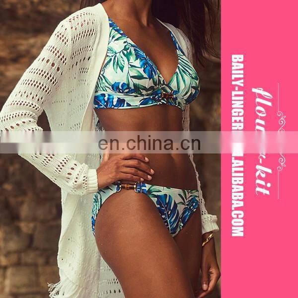 Fashion Mini Print Sexy Beach Top For Women