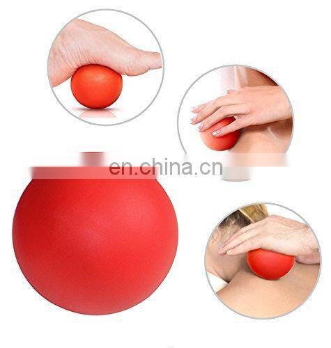 High Density Lacrosse Massage Ball Hockey Ball with Ncaa Sport Approved