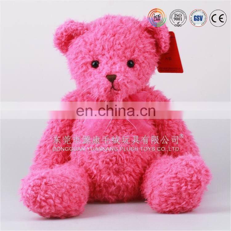 Dongguan 12" big eyes valentines bears wholesale blue color bear teddy