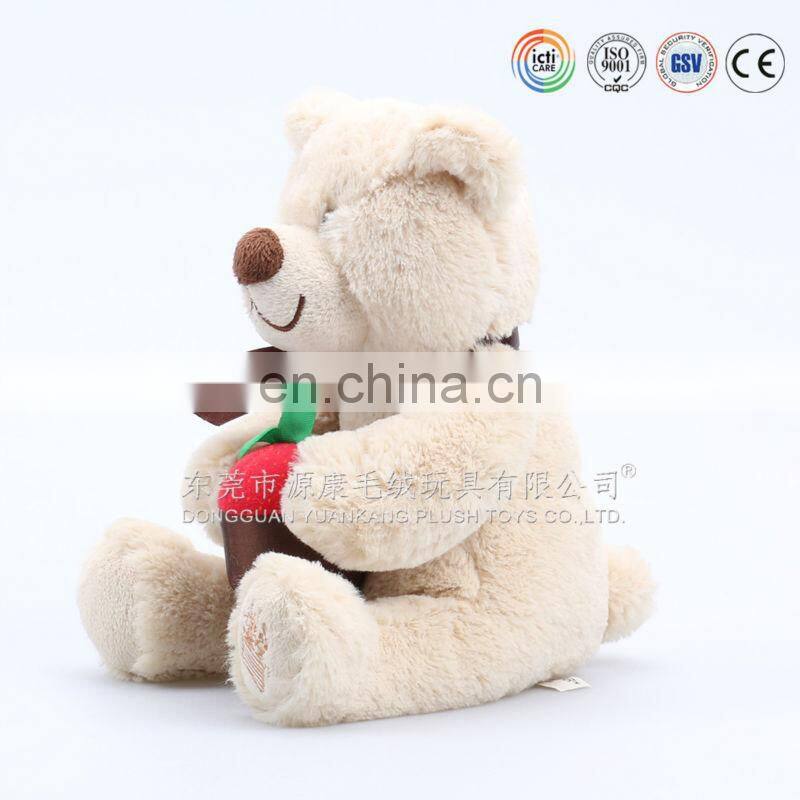 ICTI Audit China factory 2016 hot sale high quality plush cute teddy bear toys