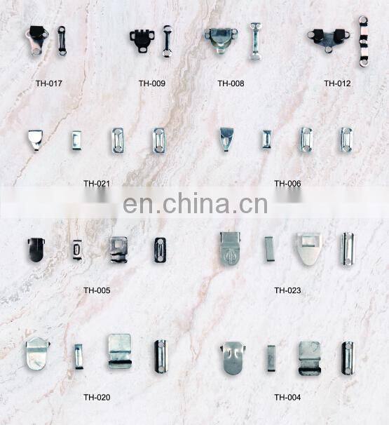 garment and pants hook and bar fasteners
