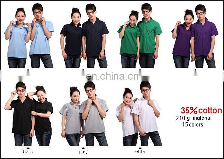 Small order personalized printed custom Polo t shirt