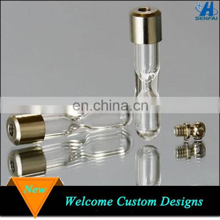 China Jewelry Manufacturer Cheap Custom Mini Sand Hourglass Pendant For Jewelry Making
