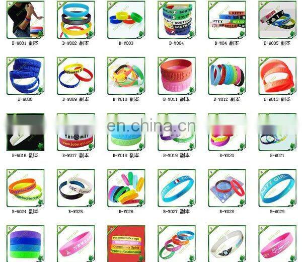 2017 Super Quality Low Price silicone promotional bracelet
