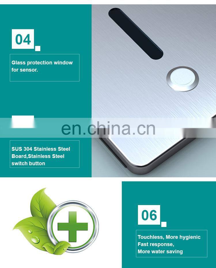 LED auto flush automatic urinal infrared sensor flush valves urinal flusher,auto urinal sensor circuit battery price