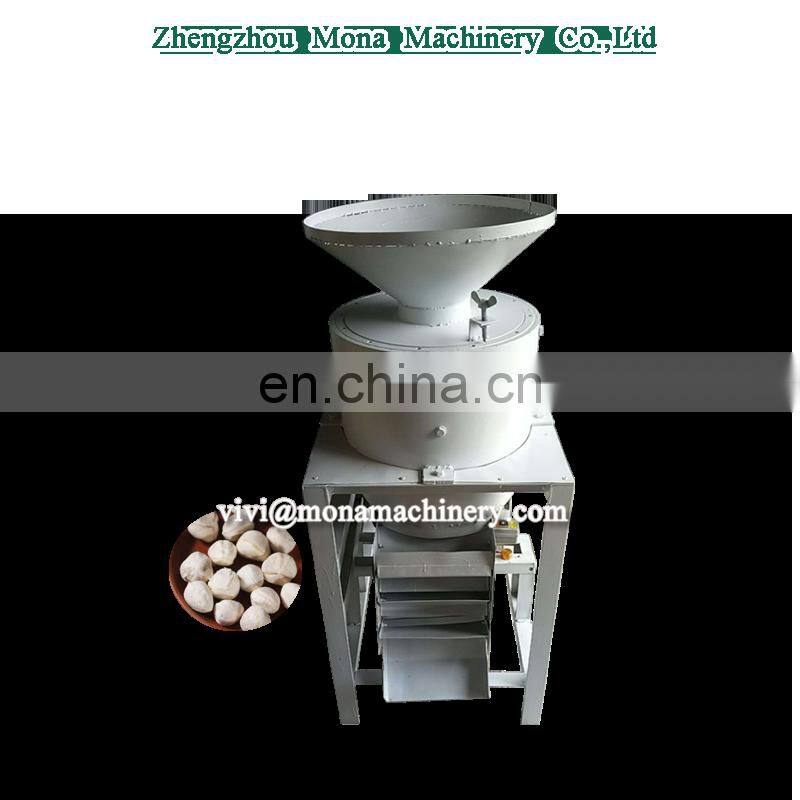 Energy efficient moringa seed dehuller machine with separating kernals and peels function