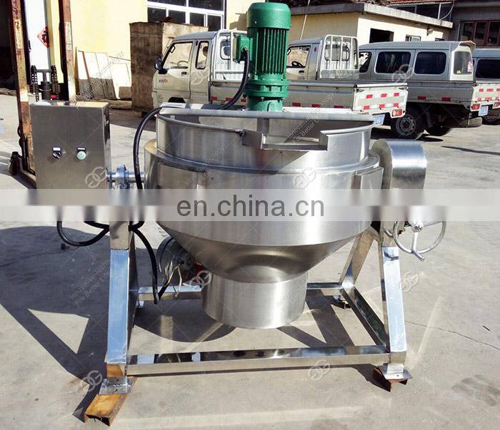 Industrial Tilting Electric Boiling Pan Rice Boiling Machine