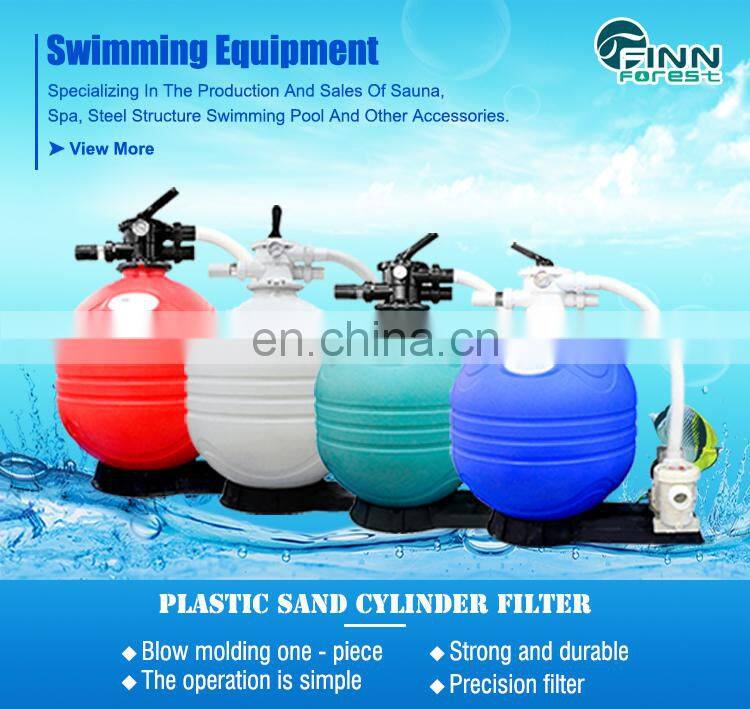650mm Activated Carbon Filter With Pump Water Filter Swimming Pool Plastic Filter