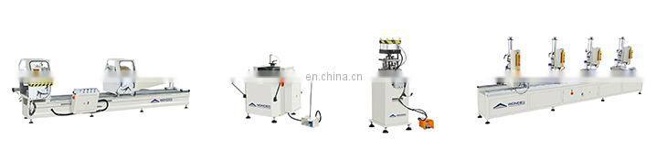 Aluminum corner crimping machine aluminium