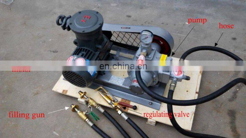 fuel pump for lpg filling station, lpg transfer pump, 110v/220v/380v lpg pump,