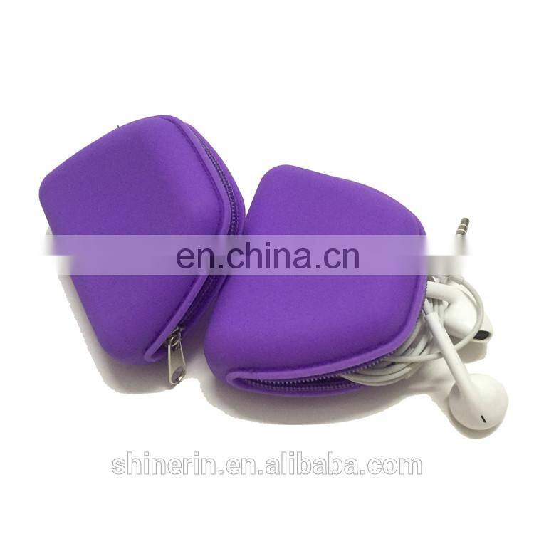 Promotion Coin Bank Case Custom Lady Small Key Purse Wallet Silicone Coin Bag