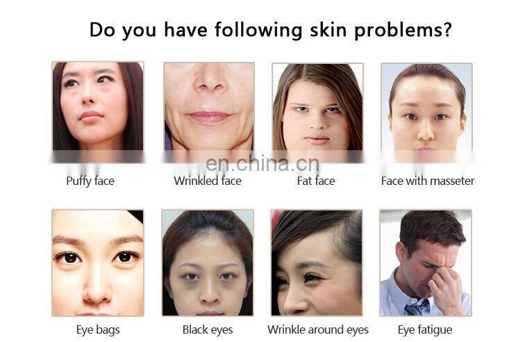 Effective home use device fine lines care eye bag remove slim face ems face lifting device mole removal cream