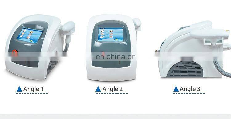 Multifunctional skin whitening eyebrow washing device Nd: Yag laser machine