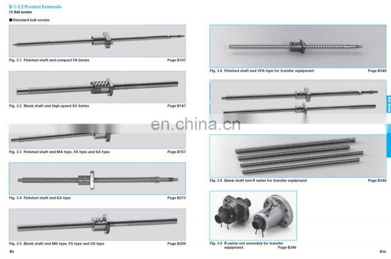 High Quality Rolled Thread Bearing SFU1610 Ball Screw Bearing