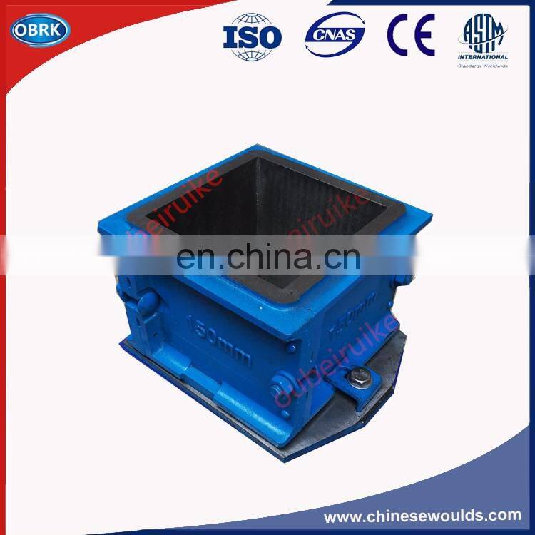 50mm Cube Three Gang Moulds Concrete Plastic Test Mould