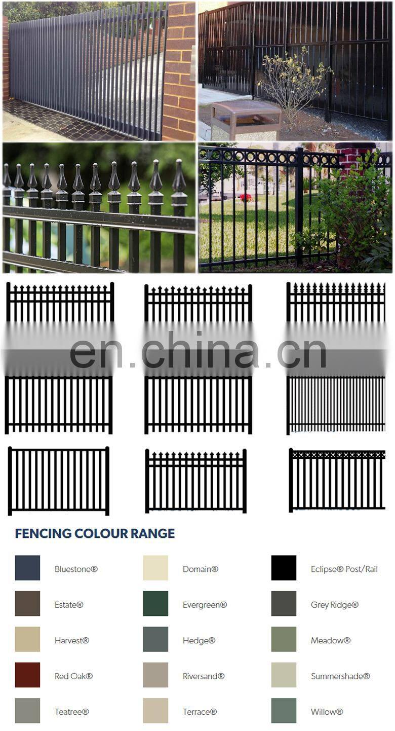 Rocky decorative aluminum fence panel