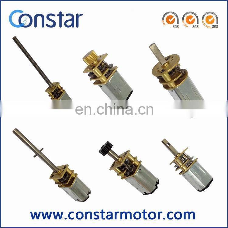 Mini 12mm 6v dc gear motor for water meter