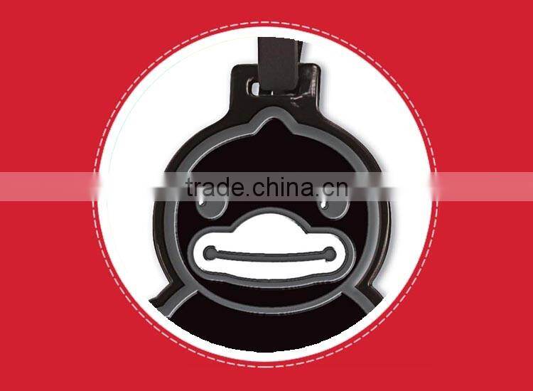B.Duck indestructible funny cool luggage tags