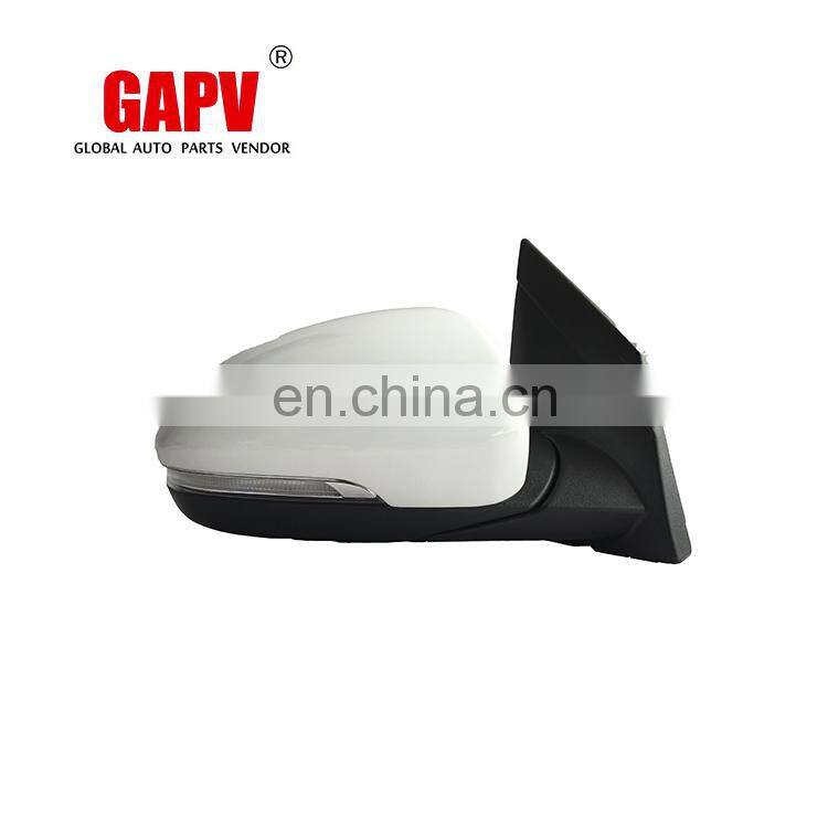 Car Side Mirror Auto Body Part Right 5 wire electrical with lamp OEM HF01-3113C For IX35