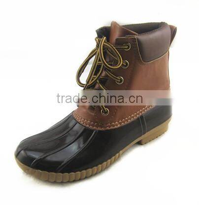PVC Stylish Snow Rain Boots For Women