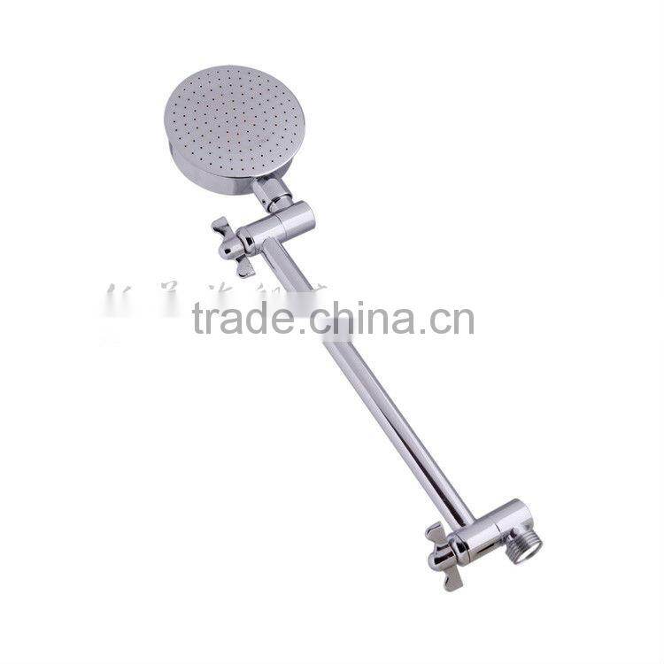 Brass shower head with shower arm with swivel function Water mark approved