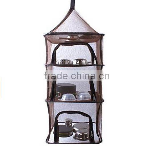 Outdoor Camping Fishing Picnic Food Dry Dish Storage Basket