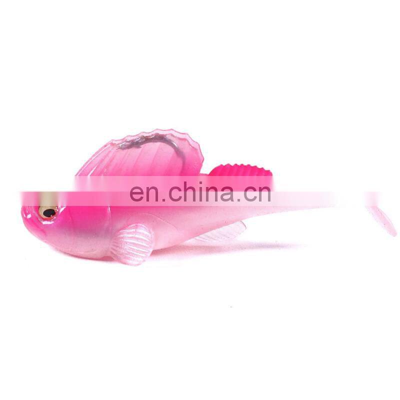 7 cm 14g Paddle Tail Boleophthalmus Pectinirostris Linnaeus Fish Soft Vibe fishing bait lure