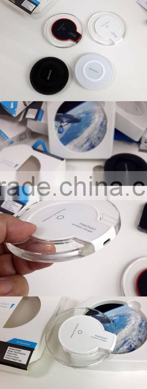 Most amazing and fashion Wireless Charger with USB for gift for friends for samsung galaxy s6/s6 edge wireless charger