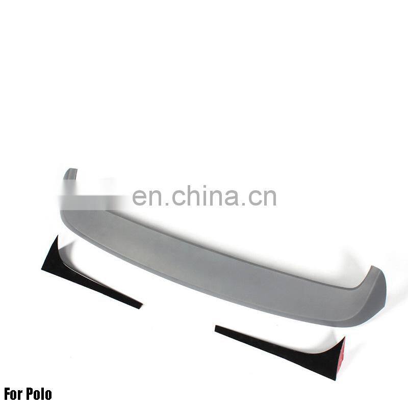 Car ABS Rear Primer Body Lip Body Side Rear Spoiler For New POLO 2010-2015 Rear Spoiler