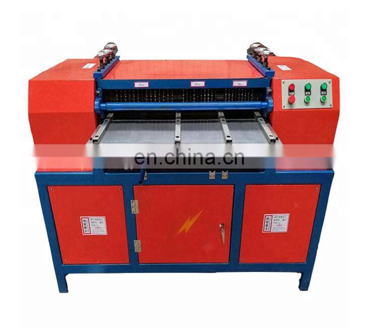aluminum copper radiators separator/Scrap Air Conditioner Condenser Coil Recycling Machine/radiator shredder