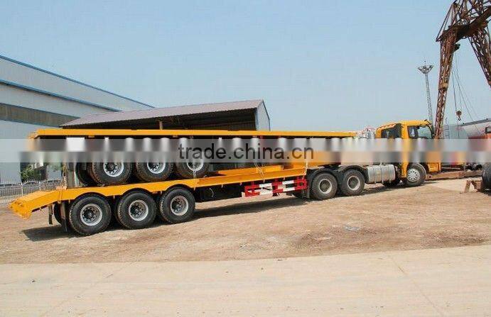 50T low bed semi trailer low bed trailers model 0086-13635733504