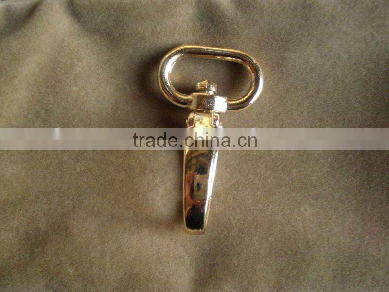 Metal fittings for leather bags