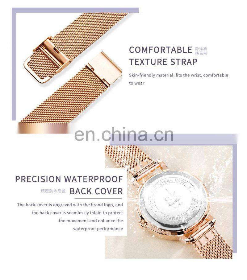 SHENGKE Fancy Style Women Wrist Watches Iced Out K0163L Lady New Arrival Chic Bracelet Watch China 1688 Handwatch
