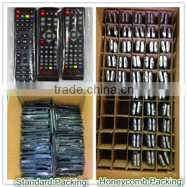 Ultrathin Design IR Learning Smart TV Remote Control from Guangdong Manufature Factory