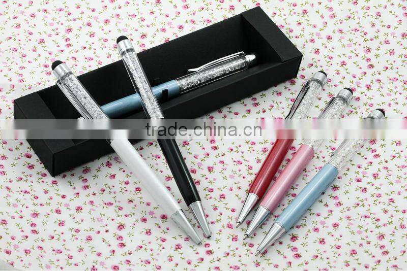 Crystal bling stylus pen for smart phone touch pen crystal ipad