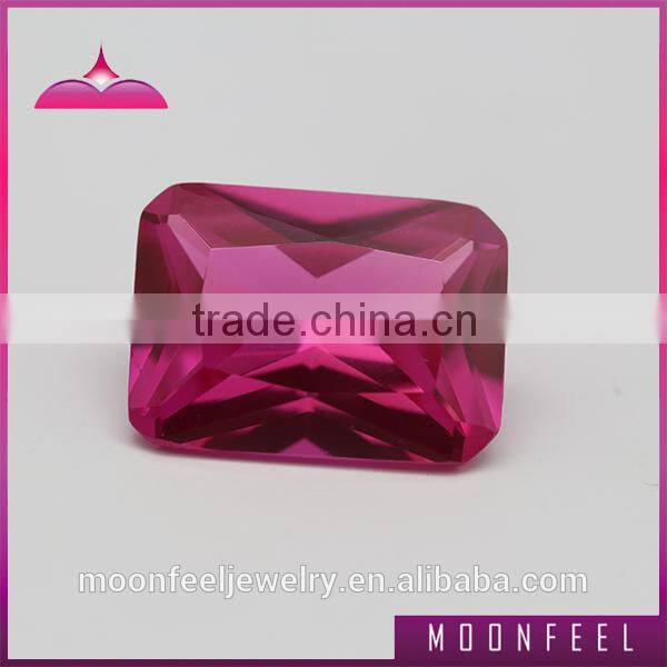 wholesale ruby rose red man made ruby corundum
