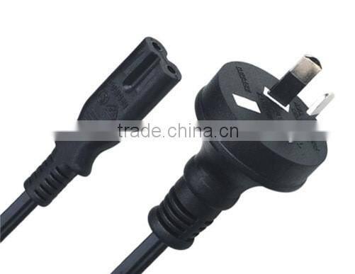 Various color various pattern woven the power cord