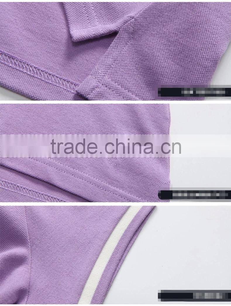 The new 2015 summer wear women's cotton and colorful candy color collar short sleeve polo shirt