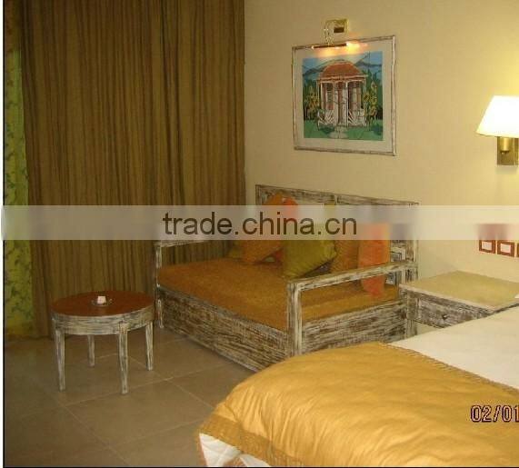 antique wood sofa bed hotel furniture