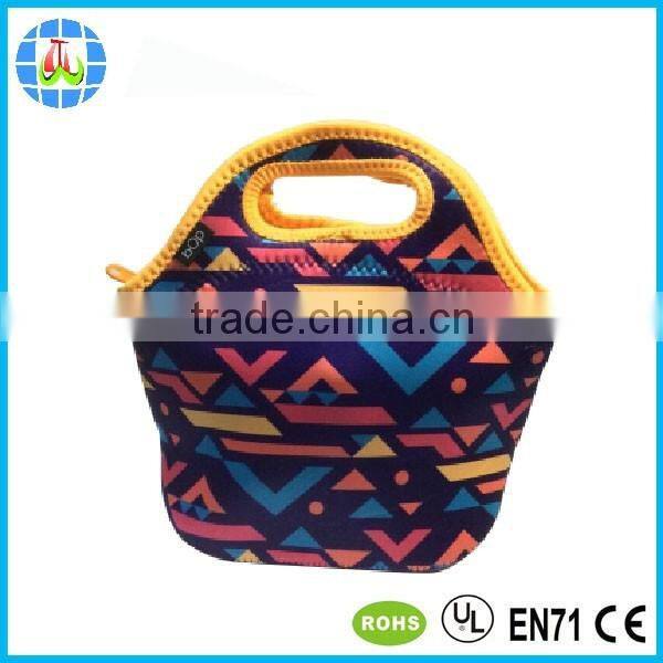 portable neoprene lunch box for school office travel picnic